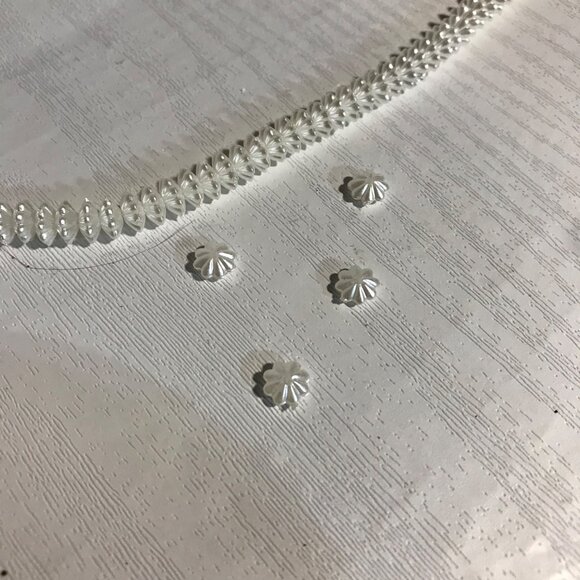 Clear Glass Bead Strand For Jewelry Making - Picture 2 of 3